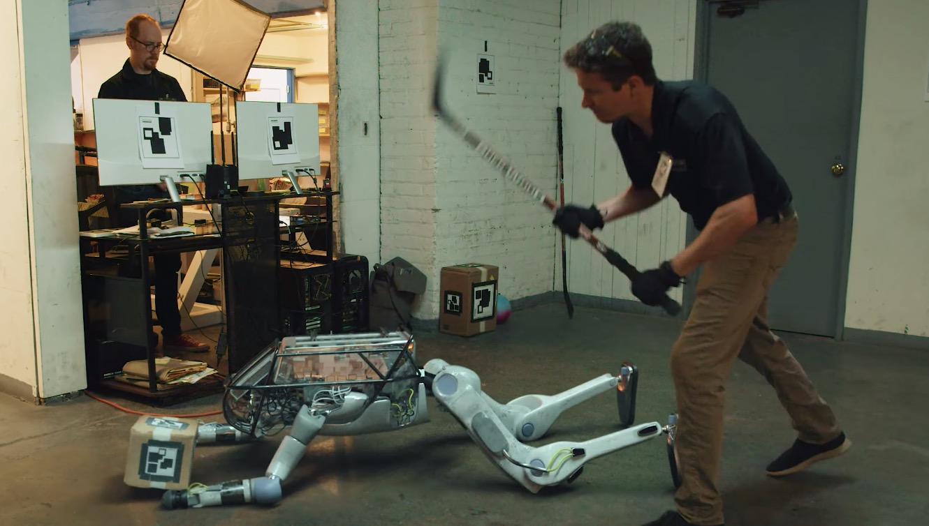 Parody A Boston Video Features A Robot That Fights Back And Is Bonkers | Digg