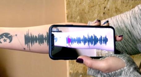 This Woman's Sound-Wave Tattoo Is Blowing Our Minds | Digg