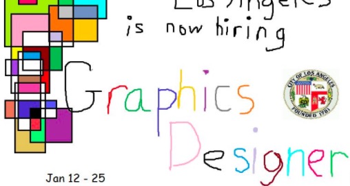 City Of Los Angeles Announces Graphic Designer Job Opening With An