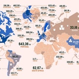 How Much Toilet Paper Every Country In The World Uses, Visualized