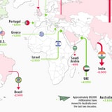 Countries That Millionaires Are Fleeing And Moving To In 2022, Visualized
