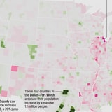 US Counties That Grew The Most Between 2010 And 2020, Mapped