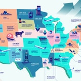The Most Unique Items Each US State Imports, Visualized
