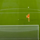 Soccer Player Catches Goalkeeper Sleeping And Casually Floats In A Goal From The Half Line