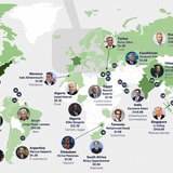 The Richest Billionaire In Each Country, Mapped