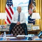 Do You See Joe Biden Sitting On The Top Of This Chair Wrong?