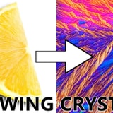 Photographer Creates Vitamin C Crystals And Records Them Forming Up Close