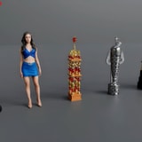 A 3D Comparison Of The Smallest To Tallest Trophies And Awards From Around The World
