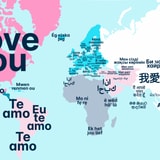 How People Around The World Say 'I Love You,' Mapped