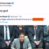 Donald Trump Asked Twitter To Remove A Mean Tweet Chrissy Teigen Wrote About Him