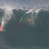 A Montage Of Wipeouts From The 2023 Eddie Aikau Big Wave Invitational, One Of Surf's Gnarliest Competitions