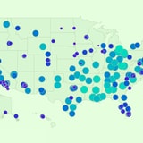 America's Happiest Cities, Mapped
