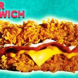 KFC's Double Down Sandwich Started As An April Fool's Joke