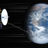 Visualizing The Speed Of Voyager 1 Flying Closely Over Earth