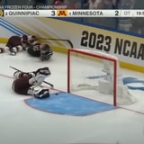 Quinnipiac Bobcats Took Home Their First Hockey Title With A Golden Goal Just 10 Seconds Into Overtime
