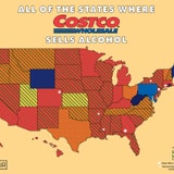 The States That Sell Alcohol At Costco, Mapped
