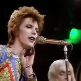 David Bowie Performing 'Starman' On British TV Back In The 1970s