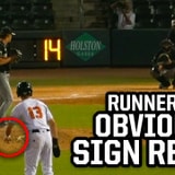 This Is What Happens When You Interpret Baseball Signs Incorrectly