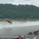 Hydroplane Does A Clean Summersault At The Madison Regatta