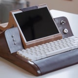This Wooden Computer Won't Play 'CoD,' But It Looks Like A Retro-Future Dream