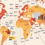 The Price Of Happiness In Countries Around The World, Mapped