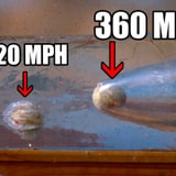 Ballistic Gel Getting Pelted By 360 MPH Cannon Balls Looks As Cool As it Sounds