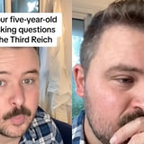 Dad Thought His Small Child Was Asking About Nazis, But The Reality Is Much Stranger