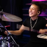 This 13-Year-Old Improvises The Drums To A Twisted Sister Song She's Never Heard Before