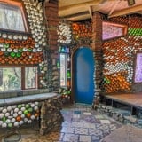 This '60s Home Is Made Of Rocks And Glass Bottles. Take A Look Inside