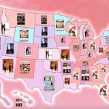 America's Favorite Rom-Com Movies, Mapped