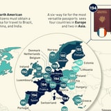 The World's Most Powerful Passports In 2024, Visualized
