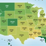 The Median Down Payment For A House, By US State