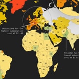 Where Netflix Subscriptions Are Most Expensive, Mapped