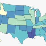 The Loneliest US States, Mapped