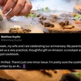Man Gets Cookbook As A Gift, Discovers That It's Made Up Of Hilarious Nonsense That Might Be AI-Written