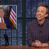 Seth Meyers Reacts To Trump's Desperate Bible Cash-Grab