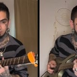 His Girlfriend Found Him An Odd Guitar While Thrift Shopping — How It Sounds Is Mystical