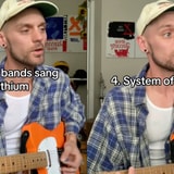 TikToker Does A Wild Cover Of Nirvana's 'Lithium' As Green Day, Metallica And More