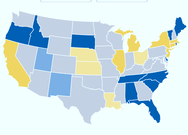 The States The Most People Moved In And Out Of In 2021, Ranked