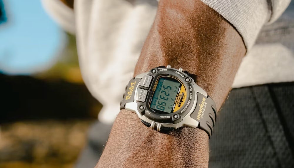 Huckberry Has Partnered With Timex To Re-Release The Ironman Flix '90s Throwback Watch
