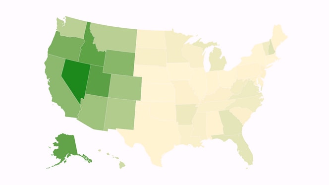 Federal Land Ownership Stats In The Us Visualized Digg
