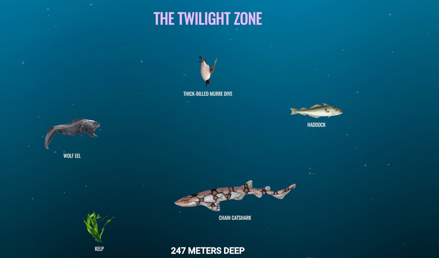 This Scrolling Map Of The Ocean S Depths Will Make You Realize How Truly Ginormous Our Planet Is Digg - deep ocean roblox map