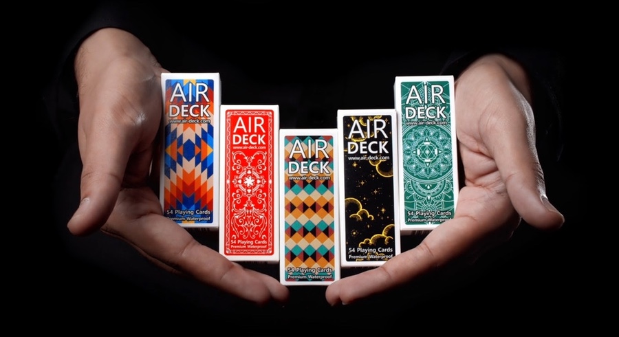 These Slim, Waterproof Playing Cards Are Beautiful