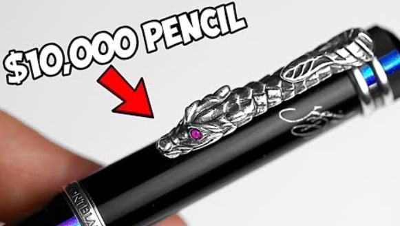 The most expensive pencil - how much does it cost?
