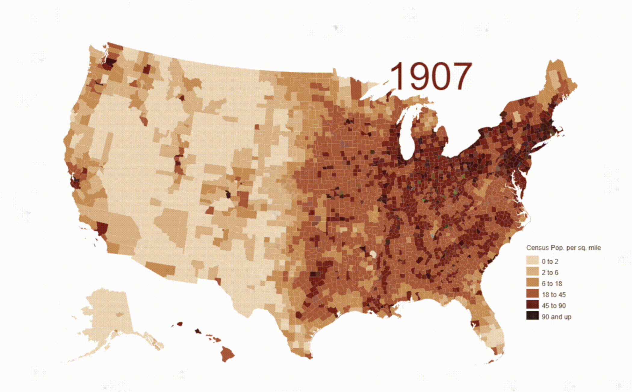 Наибольшая плотность населения северной америки где. Карта плотности населения США. Карта плотности населения США по Штатам 2022. Плотность населения Америки на карте. Плотность населения США.