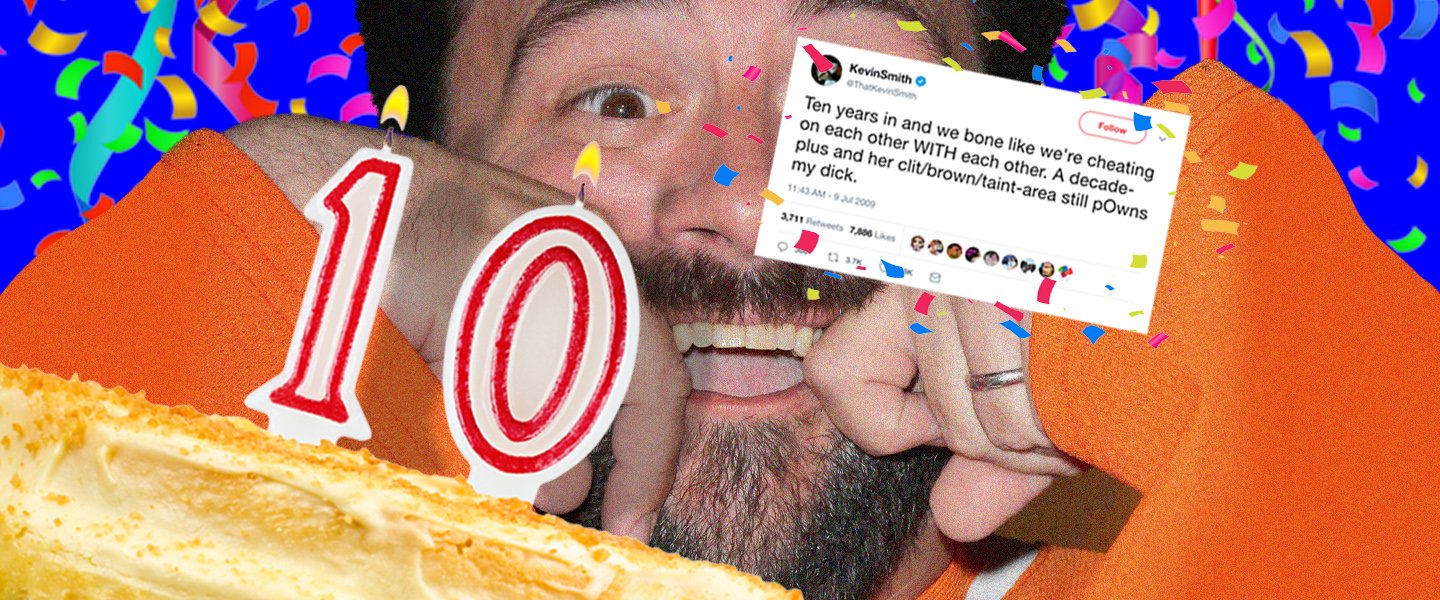 Kevin Smith's Infamous Wife Tweet Is Still Breaking Brains &mdash; 10 Years Later (2019)