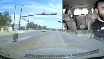 Guy Gets Brand New Tires For Car, Then One Of Them Immediately Flies Off Into Traffic