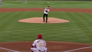 Dr. Anthony Fauci Throws Out The First Pitch To Start The MLB Season And It's Just A Bit Outside