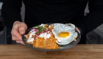 Guy Demonstrates How To Make A Delicious Mexican Breakfast Dish In 5 Minutes