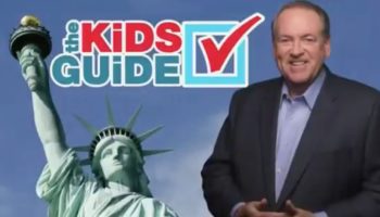 This Mike Huckabee Ad On Newsmax About A 'Free' Guide To Trump For Kids Is Like Something From 'SNL'